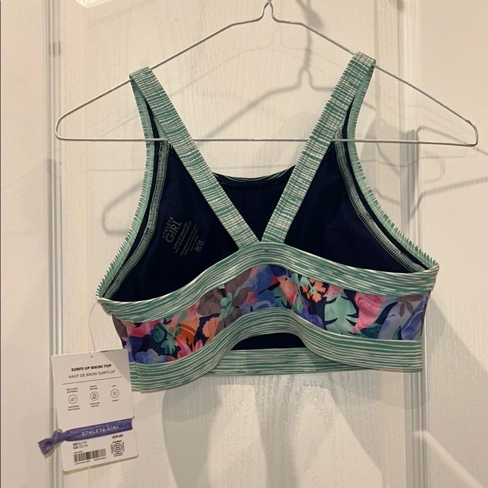 Athleta Girl Surfs Up Tankini 3 pieces, Size XL (14)